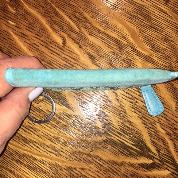 Coach Authentic Suede/Canvas Coin Pouch - Picture 4 of 5